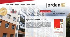 Desktop Screenshot of jordansp.sk